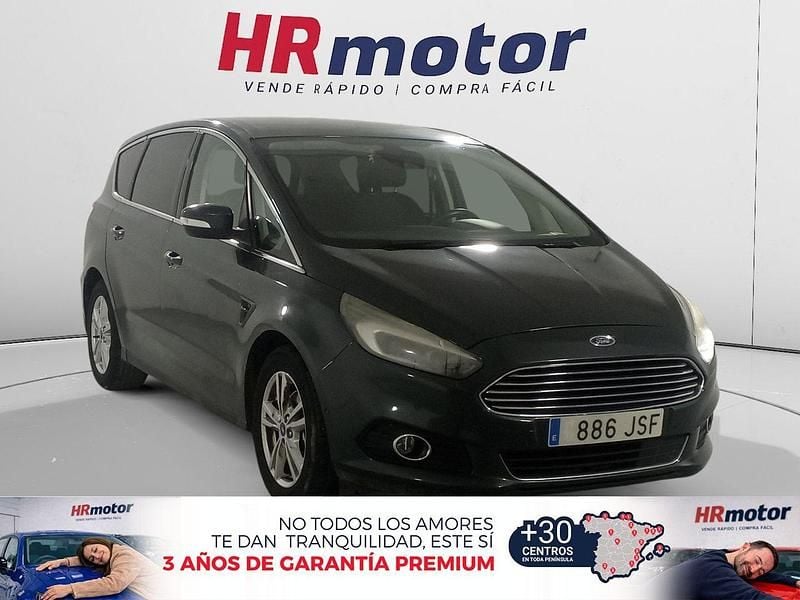 Usado Ford S-MAX Titanium 150 CV (110 kW) 2016 Gris / plata Monovolumen