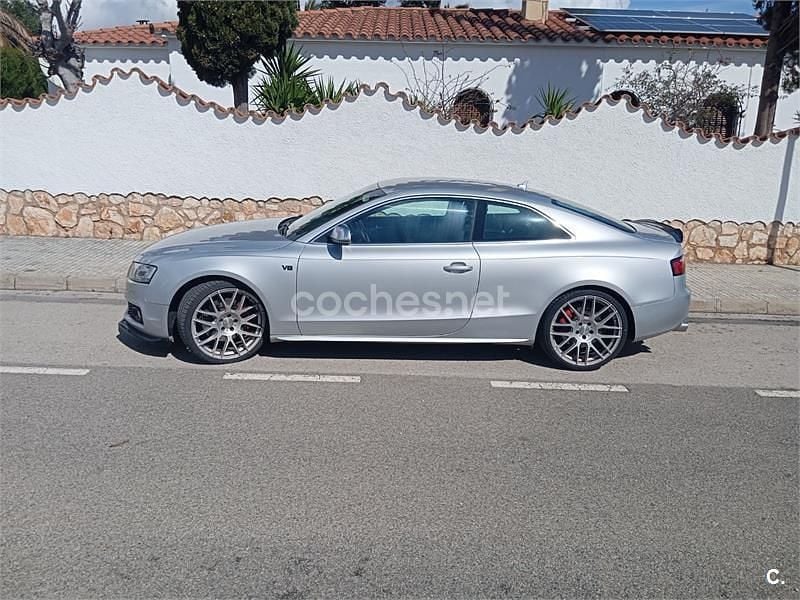 Usado Audi S5 354 CV (260 kW) 2007 Gris / plata Coupe