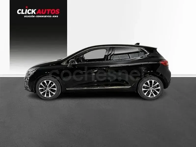 Usado Renault Clio V Techno 90 CV (66 kW) 2023 Negro Berlina