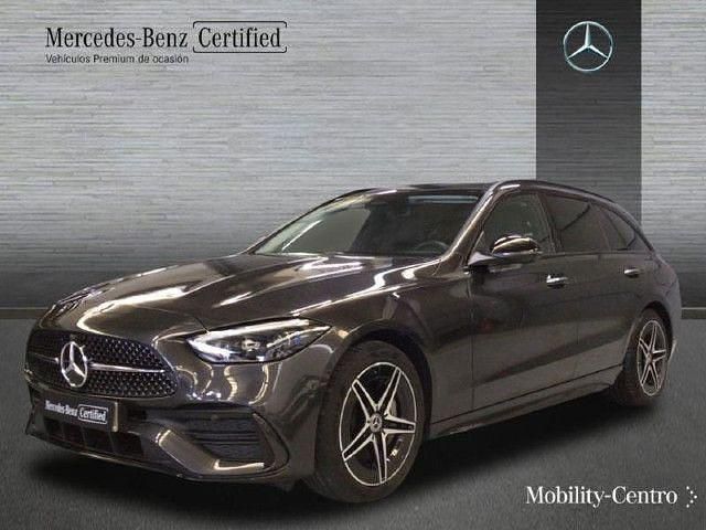 Usado Mercedes C300e AMG line 313 CV (230 kW) 2023 Gris grafito