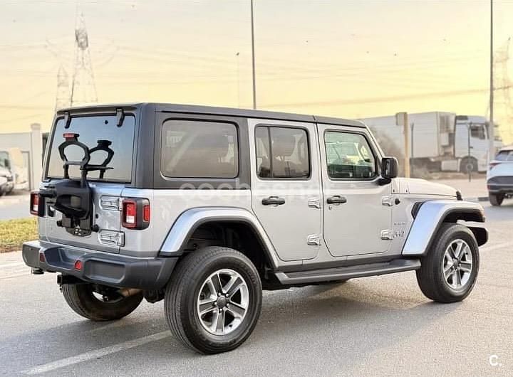 Gris / plata Usado 2019 Jeep Wrangler Unlimited SUV | 37.900 € (Super precio) - Imagen 1/3