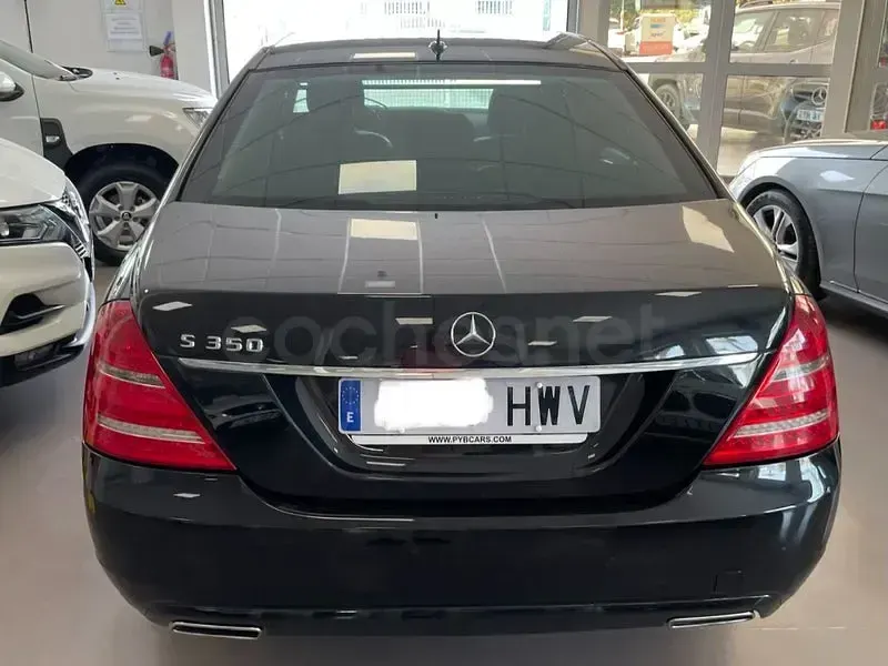 Usado Mercedes S350 258 CV (189 kW) 2012 Negro Berlina