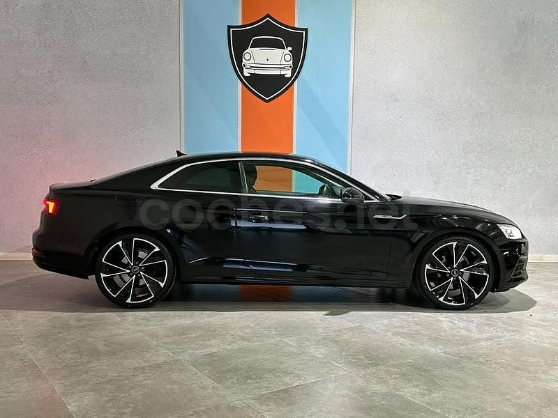 Usado Audi A5 150 CV (110 kW) 2018 Negro Coupe