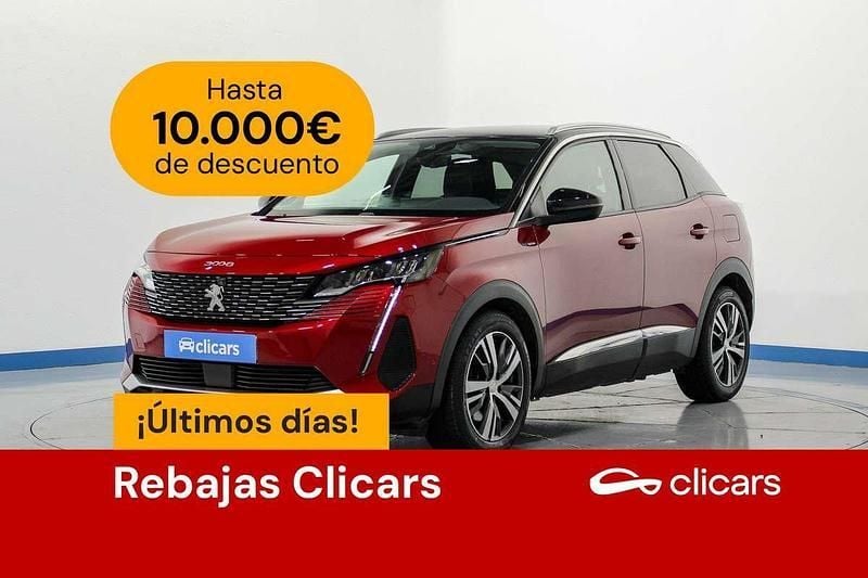 Rojo Usado 2021 Peugeot 3008 Allure SUV | 14.590 € (Super precio) - Imagen 1/4