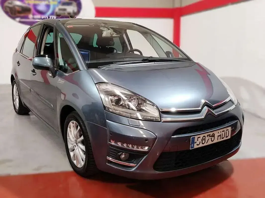 Usado Citroën C4 Exclusive 111 CV (81 kW) 2011 Azul Monovolumen
