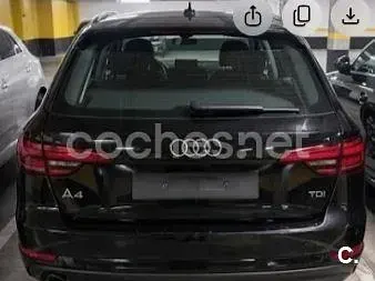 Usado Audi A4 150 CV (110 kW) 2016 Negro Familiar
