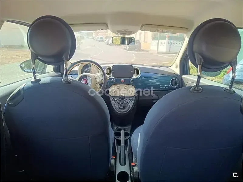 Usado Fiat 500 70 CV (51 kW) 2022 Azul Berlina