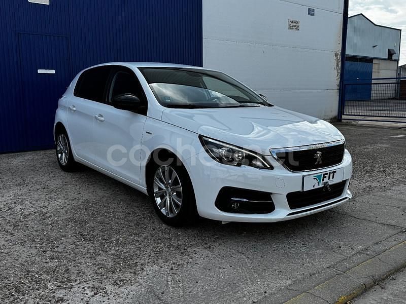 Blanco Usado 2021 Peugeot 308 Allure Berlina | 11.999 € (Buen precio) - Imagen 1/4