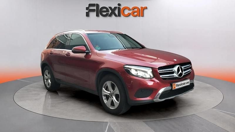 Usado Mercedes GLC250 204 CV (150 kW) 2017 Rojo SUV