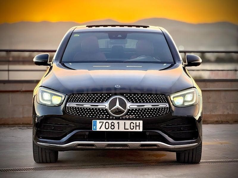 Usado Mercedes GLC300 245 CV (180 kW) 2020 Negro Coupe
