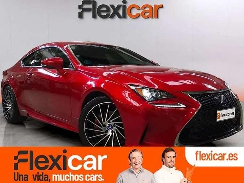 Usado Lexus RC300h Luxury Line 223 CV (164 kW) 2016 Burdeos Coupe