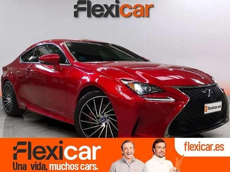Burdeos Usado 2016 Lexus RC300h Luxury Line Coupe | 23.090 € (Precio justo) - Imagen 1/4
