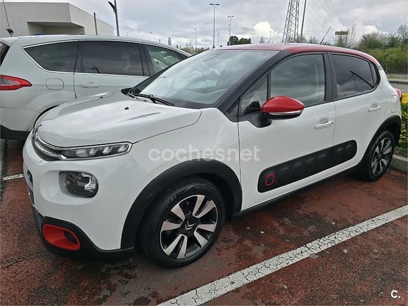 Usado Citroën C3 Feel 75 CV (55 kW) 2018 Blanco Utilitario