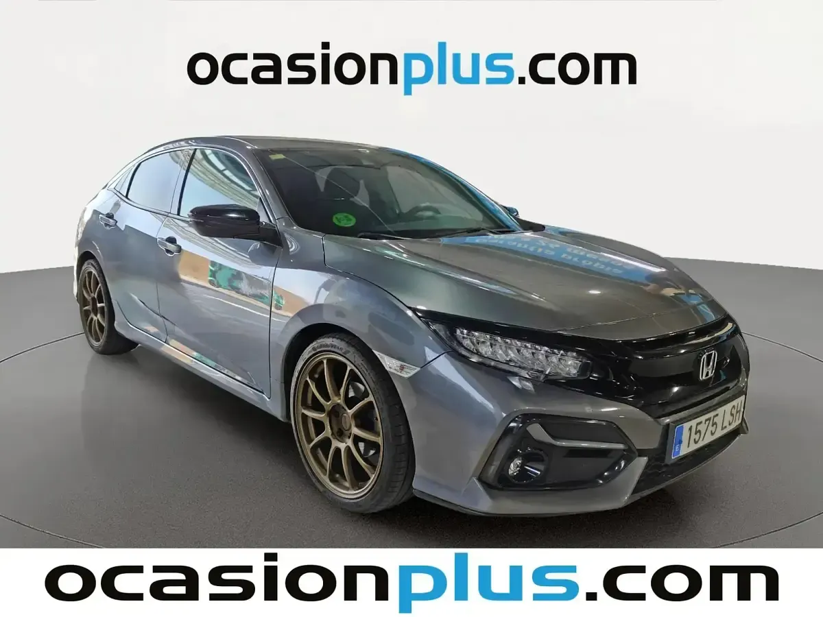 Usado Honda Civic Elegance 126 CV (92 kW) 2021 Gris Berlina