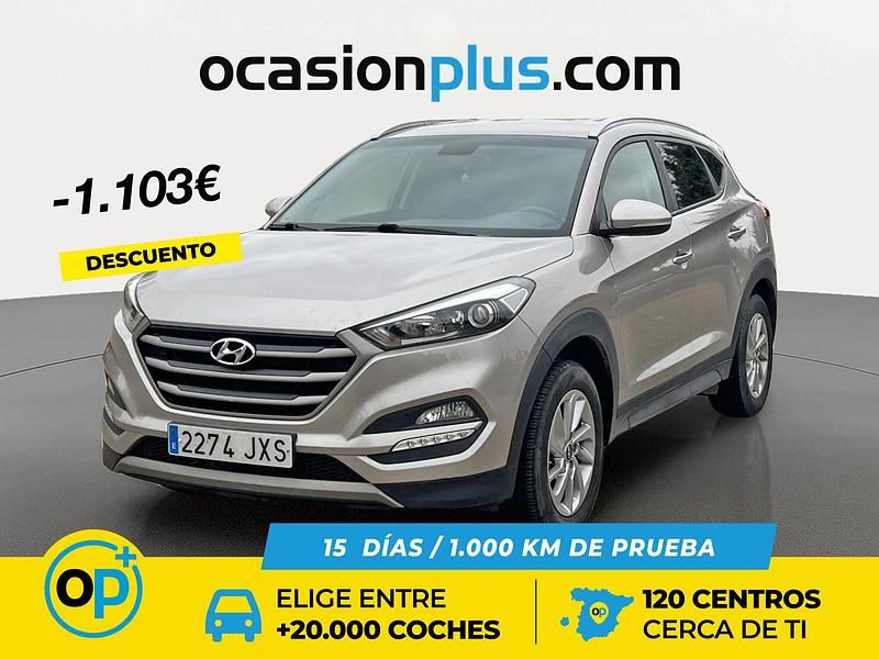 Blanco Usado 2017 Hyundai Tucson SUV | 14.900 € (Buen precio) - Imagen 1/4