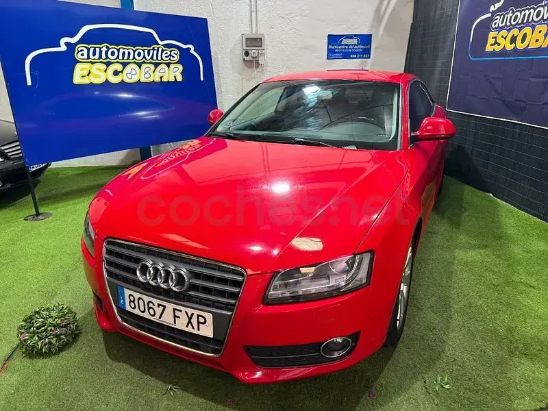 Usado Audi A5 190 CV (139 kW) 2007 Rojo Coupe