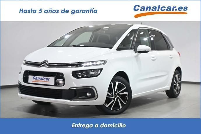Usado Citroën C4 Picasso Feel 100 CV (73 kW) 2018 Blanco Monovolumen