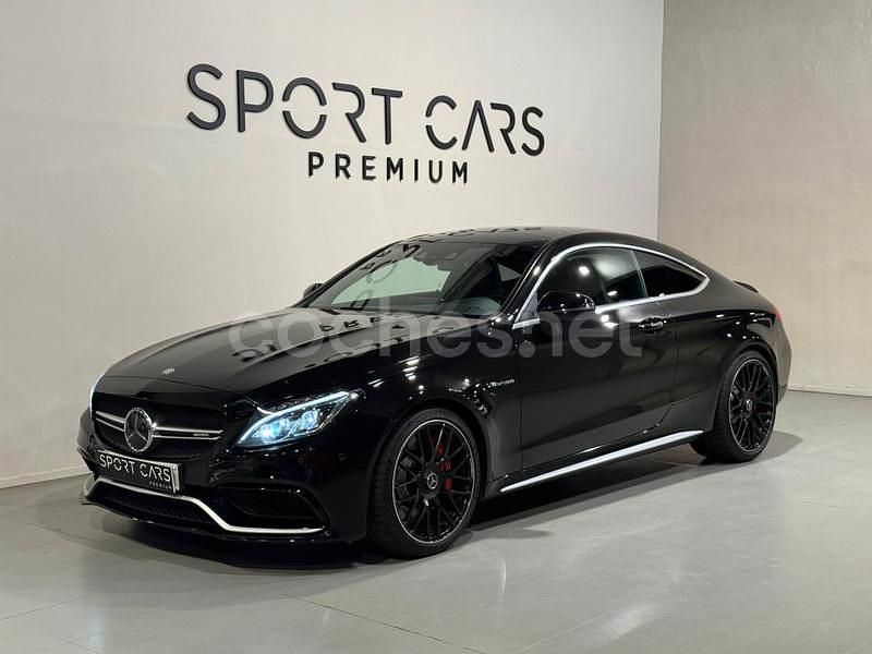 Negro Usado 2016 Mercedes C63S AMG Coupe | 49.990 € (Precio justo) - Imagen 1/4
