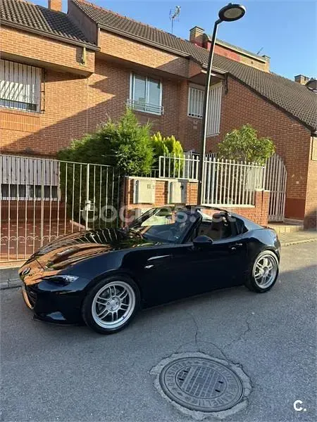 Usado Mazda MX5 Edition 160 CV (117 kW) 2018 Negro Descapotable