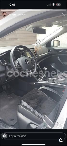 Blanco Usado 2016 Renault Mégane III Zen Berlina | 9350 € (Precio justo) - Imagen 1/4