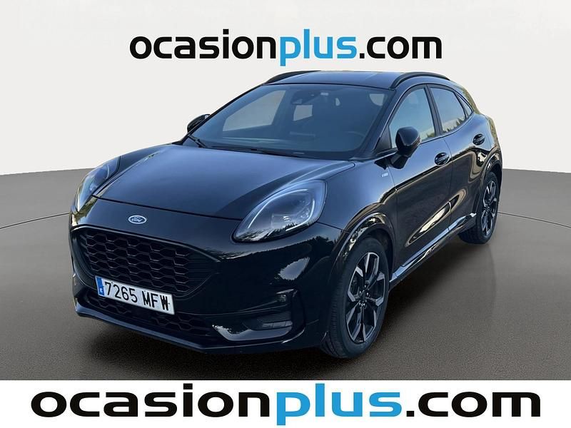 Negro Usado 2023 Ford Puma ST-Line X SUV | 14.637 € (Precio justo) - Imagen 1/4