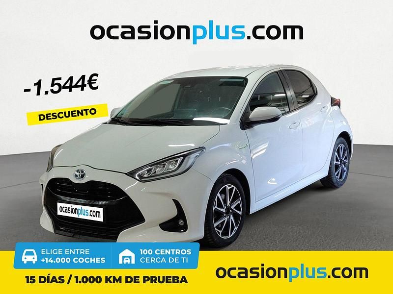 Blanco Usado 2021 Toyota Yaris Hybrid Business Edition Berlina | 16.990 € (Precio justo) - Imagen 1/4