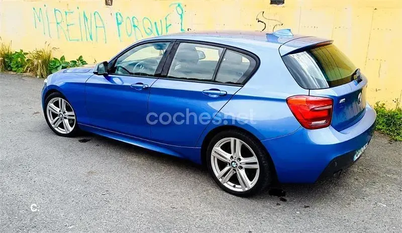 Usado BMW 116 Efficient Dynamics 116 CV (85 kW) 2012 Azul Utilitario