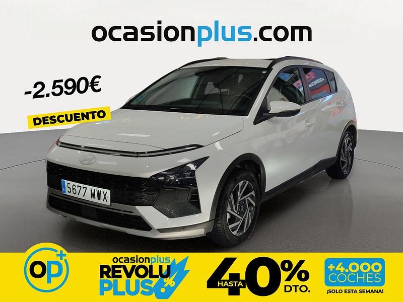 Usado Hyundai Bayon 100 CV (73 kW) 2024 Blanco SUV
