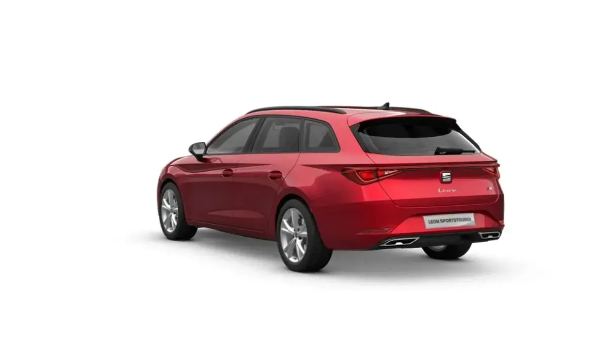 Usado Seat Leon ST FR 150 CV (110 kW) 2025 Rojo Familiar