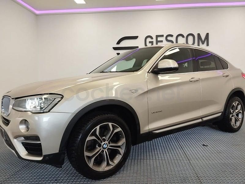 Usado BMW X4 190 CV (139 kW) 2016 Gris / plata SUV
