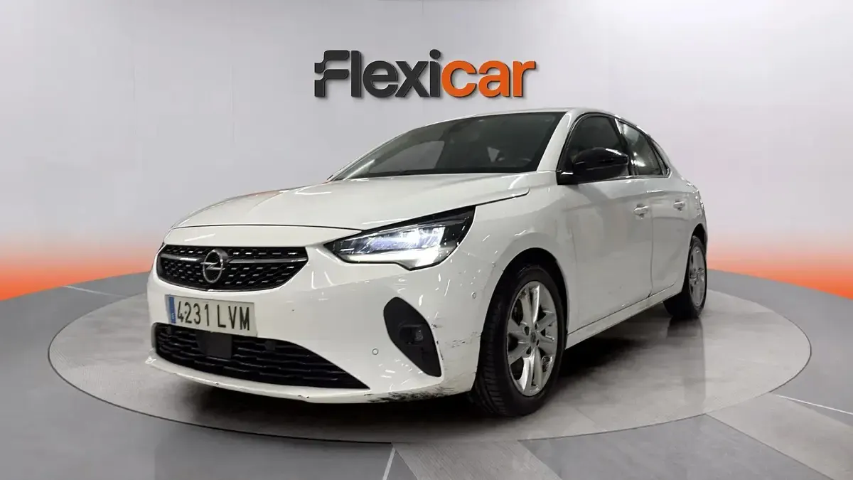 Usado Opel Corsa Elegance 101 CV (74 kW) 2021 Blanco Utilitario