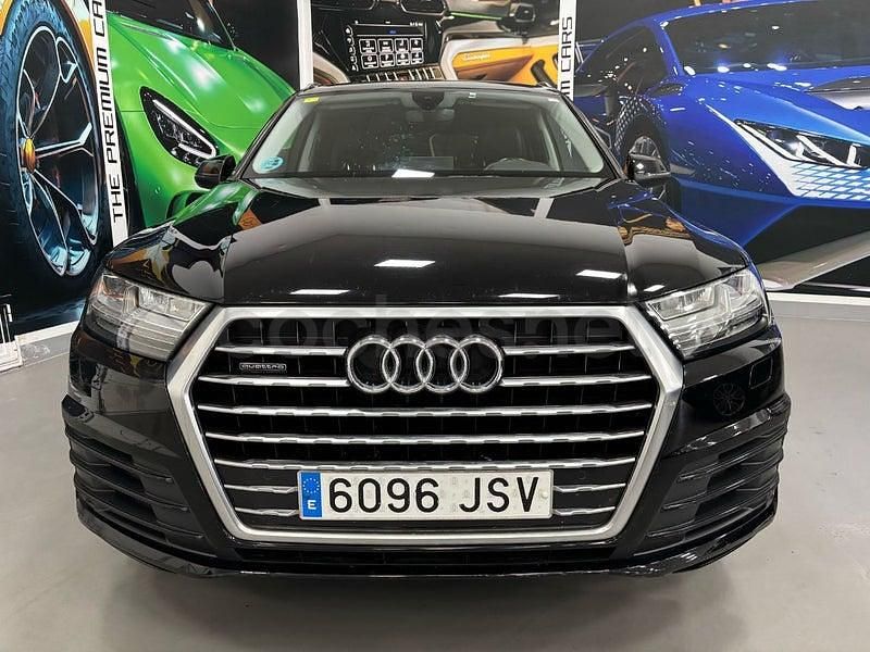 Begagnad Audi Q7 S-Line 272 HK (200 kW) 2017 Svart SUV