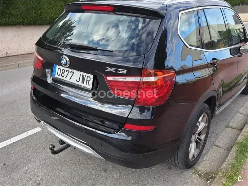 Usado BMW X3 xLine 190 CV (139 kW) 2017 Negro SUV