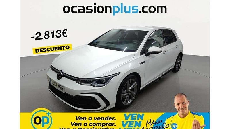 Usado VW Golf VIII R-line 150 CV (110 kW) 2024 Blanco Utilitario
