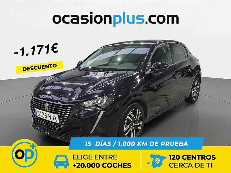 Negro Usado 2023 Peugeot 208 Allure Utilitario | 12.890 € (Precio justo) - Imagen 1/4