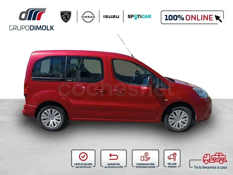 Usado Citroën Berlingo 90 CV (66 kW) 2010 Rojo Monovolumen
