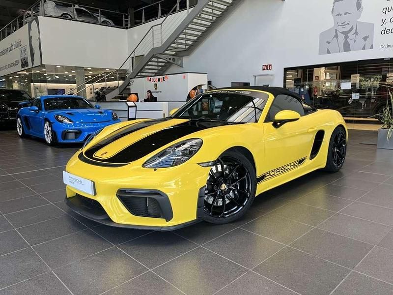 Amarillo Usado 2022 Porsche 718 Spyder Descapotable | 120.000 € - Imagen 1/4