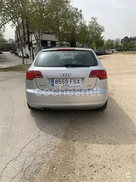 Begagnad Audi A3 Attraction 105 HK (77 kW) 2007 Grå Halvkombi