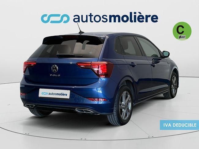Usado VW Polo R-line 110 CV (80 kW) 2022 Azul Berlina