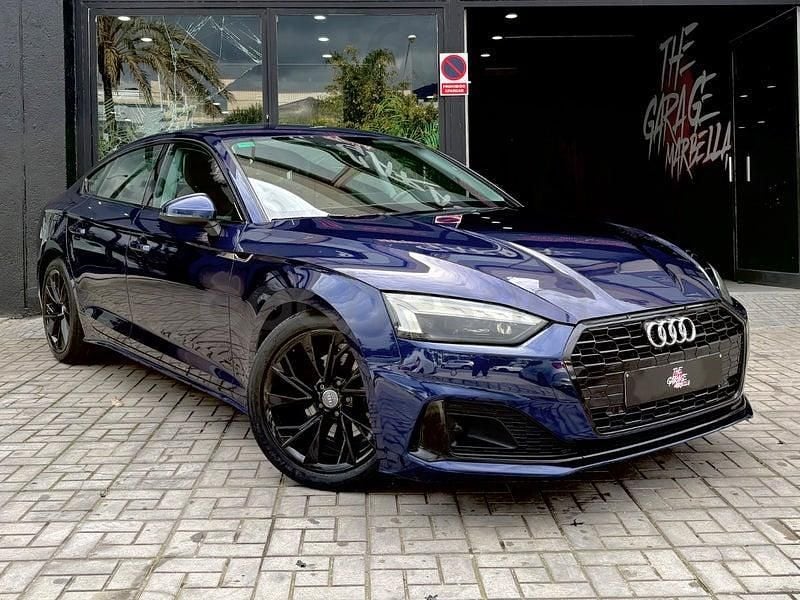 Usado Audi A5 Sportback Premium 163 CV (119 kW) 2020 Azul Utilitario