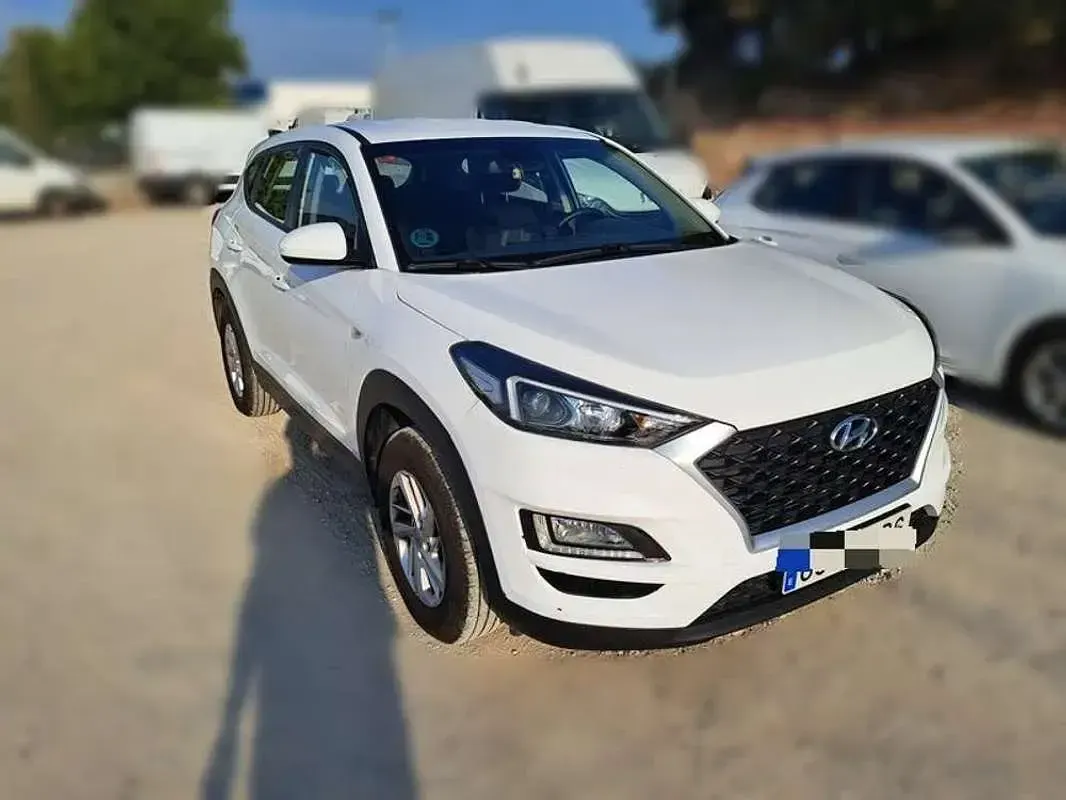 Usado Hyundai Tucson N Line 136 CV (100 kW) 2019 Blanco SUV