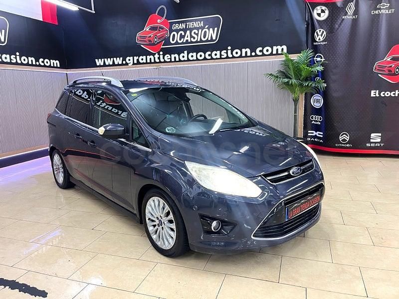 Usado Ford Grand C-Max Titanium 115 CV (84 kW) 2010 Gris / plata Monovolumen