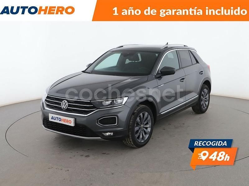 Gris Usado 2022 VW T-Roc Sport SUV | 23.699 € (Precio justo) - Imagen 1/3