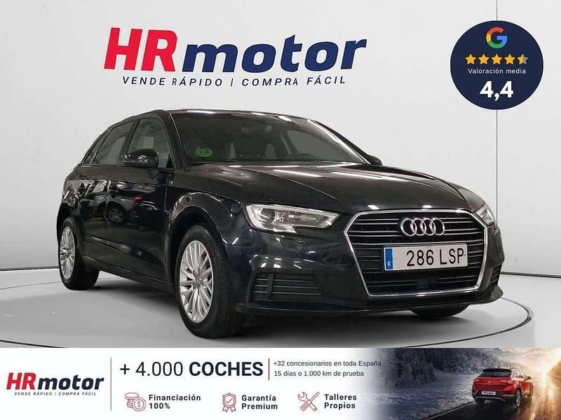 Usado Audi A3 111 CV (81 kW) 2016 Negro Utilitario