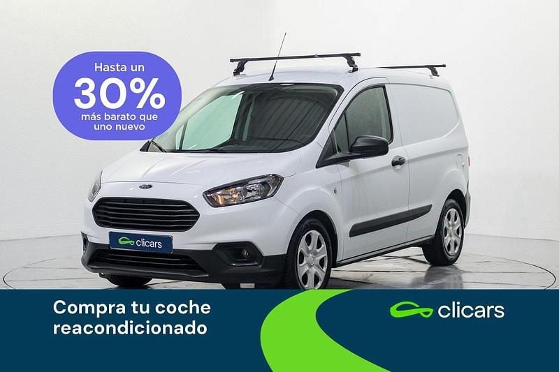 Blanco Usado 2021 Ford Transit Trend Van | 13.990 € (Precio justo) - Imagen 1/4