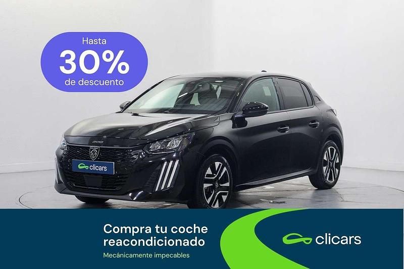 Usado Peugeot 208 Allure 102 CV (75 kW) 2025 Negro Utilitario