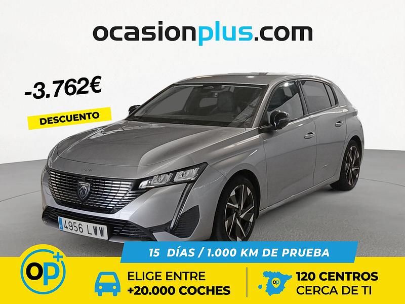 Gris / plata Usado 2022 Peugeot 308 Allure Berlina | 16.090 € (Precio justo) - Imagen 1/4