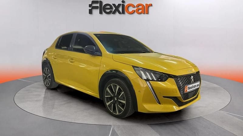 Amarillo Usado 2020 Peugeot 208 GT Utilitario | 13.790 € (Buen precio) - Imagen 1/4