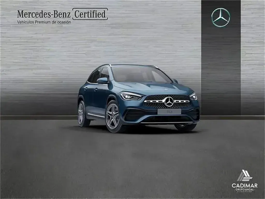 Usado Mercedes GLA200 163 CV (119 kW) 2021 Azul SUV