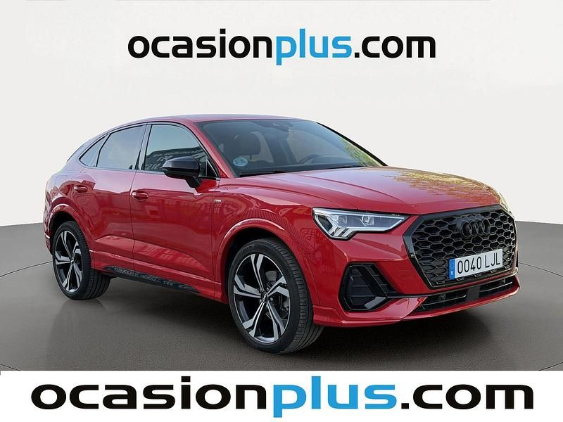 Używany Audi Q3 Sportback S-Line 150 KM (110 kW) 2020 Czerwony SUV